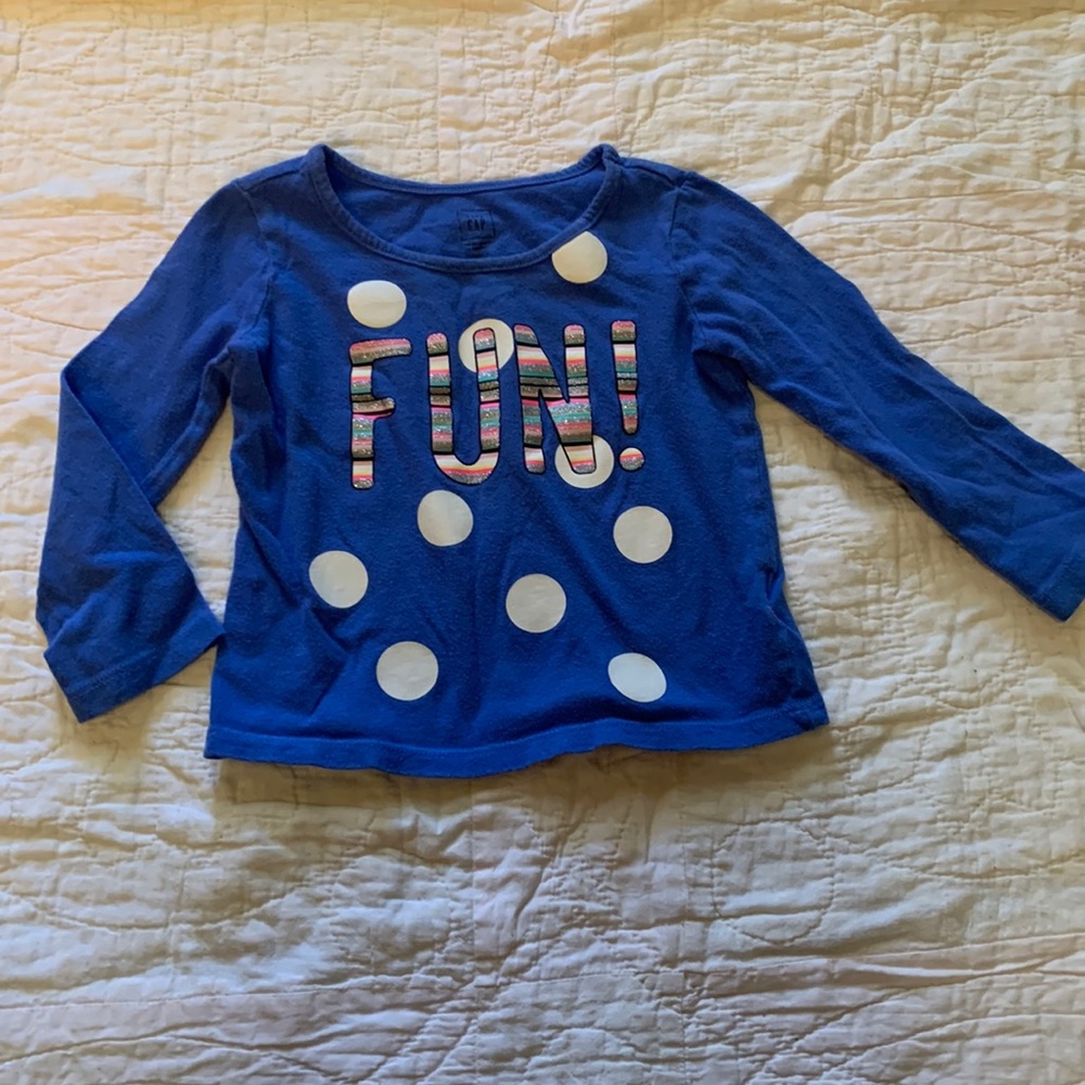 Toddler long sleeve top
